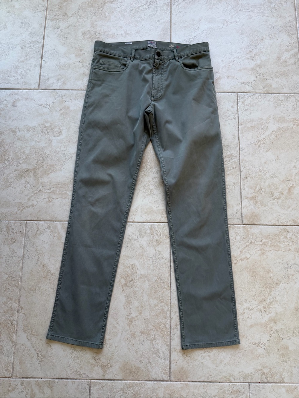 FAHERTY Green Jeans Pants